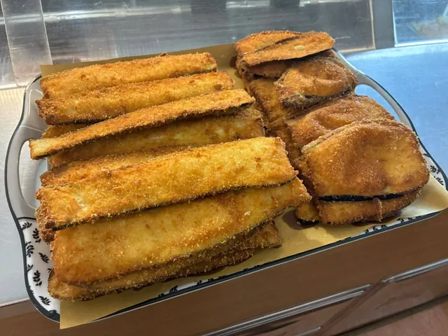 Zucchine e melanzane impanate e fritte